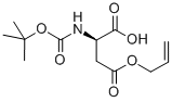D-ASPARTIC ACID, N-[(1,1-DIMETHYLETHOXY)CARBONYL]-, 4-(2-PROPENYL) ESTER CAS#: 207120-58-9