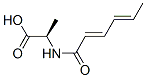 D-Alanine, N-(1-oxo-2,4-hexadienyl)-, (E,E)- (9CI) CAS#: 110660-88-3