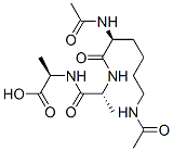 D-Alanine, N-(N-(N2,N6-diacetyl-L-lysyl)-D-alanyl)- CAS#: 24570-65-8