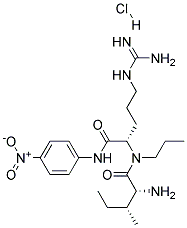 D-Isoleucyl-L-propyl-L-arginine p-nitroanilide hydrochloride CAS#: