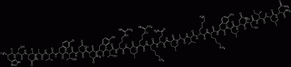 [D-P-CL-PHE(6),LEU(17)]-VASOACTIVE INTESTINAL PEPTIDE HUMAN, PORCINE, RAT CAS#: 102805-45-8