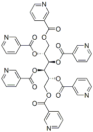 D-mannitol hexanicotinate CAS#: 15596-27-7