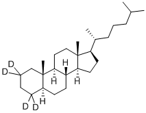 D4 C27 ALPHA ALPHA ALPHA (20R) CHOLESTANE CAS#: 205529-74-4