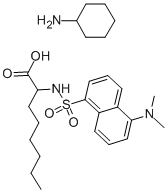 DANSYL-DL-ALPHA-AMINOCAPRYLIC ACID CYCLOHEXYLAMMONIUM SALT CAS#: 102783-22-2