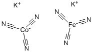 DI-POTASSIUM HEXACYANOCOBALT(II)-FERRATE(II) CAS#: 12549-23-4