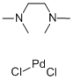 DICHLORO(N,N,N',N'-TETRAMETHYLETHYLENEDIAMINE)PALLADIUM(II) CAS#: 14267-08-4