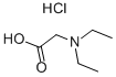 DIETHYLGLYCINE HYDROCHLORIDE CAS#: 1606-01-5
