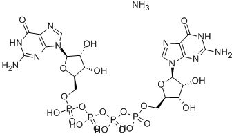 DIGUANOSINE TETRAPHOSPHATE AMMONIUM SALT CAS#: 102783-33-5