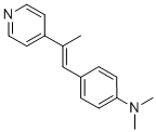 DIMETHYL(4-[(1E)-2-PYRIDIN-4-YLPROP-1-EN-1-YL]PHENYL)AMINE CAS#: 18150-14-6