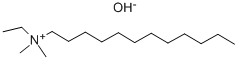 DIMETHYLDODECYLETHYLAMMONIUM HYDROXIDE CAS#: 19184-59-9