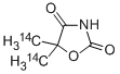 DIMETHYLOXAZOLIDINE-2,4-DIONE-5, 5-[2-14C] CAS#: 2722-37-4