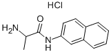 DL-ALANINE BETA-NAPHTHYLAMIDE HYDROCHLORIDE CAS#: 74144-49-3