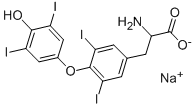 DL-THYROXINE SODIUM SALT CAS#: 1491-91-4