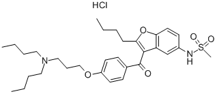 DRONEDARONE HYDROCHLORIDE CAS#: 141625-93-6