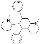 Decahydro-1-methyl-6-(1-methylpiperidin-2-yl)-5,7-diphenylquinoline CAS#: 14028-76-3