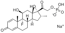 Dexamethasone 21-(sodium hydrogen phosphate) CAS#: 1869-92-7