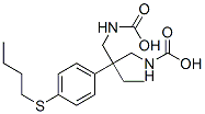 Dicarbamic acid 2-[p-(butylthio)phenyl]-2-ethyltrimethylene ester CAS#: 25451-06-3