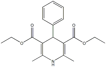 Diethyl2,6-dimethyl-4-phenyl-1,4-dihydropyridine-3,5-dicarboxylate CAS#: 1165-06-6