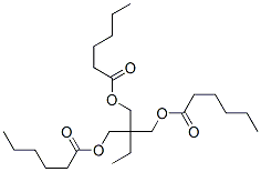Dihexanoic acid 2-ethyl-2-[(hexanoyloxy)methyl]-1,3-propanediyl ester CAS#: 23382-23-2