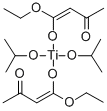 Diisopropoxy-bisethylacetoacetatotitanate CAS#: 27858-32-8