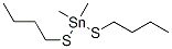 Dimethyldi(butylthio) tin(IV) CAS#: 1000-40-4