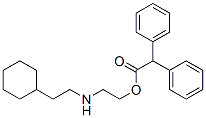 Diphenylacetic acid 2-[(2-cyclohexylethyl)amino]ethyl ester CAS#: 17822-58-1