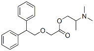 Diphenylethoxyacetic acid 2-(dimethylamino)propyl ester CAS#: 27722-03-8