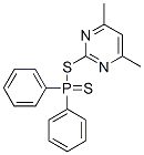 Diphenylphosphinodithioic acid 4,6-dimethylpyrimidin-2-yl ester CAS#: 24625-65-8