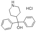 Diphenylpiperidin-4-ylmethanol hydrochloride CAS#: 1798-50-1