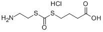 Dithiocarbonic acid S-(2-aminoethyl) ester S-ester with 4-mercaptobuty ric acid hydrochloride CAS#: 19213-25-3