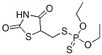 Dithiophosphoric acid S-[(2,4-dioxothiazolidin-5-yl)methyl]O,O-diethyl ester CAS#: 17702-71-5