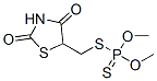 Dithiophosphoric acid S-[(2,4-dioxothiazolidin-5-yl)methyl]O,O-dimethyl ester CAS#: 17702-76-0