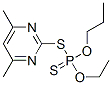Dithiophosphoric acid S-(4,6-dimethyl-2-pyrimidinyl)O-ethyl O-propyl ester CAS#: 17702-79-3