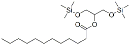 Dodecanoic acid 2-[(trimethylsilyl)oxy]-1-[[(trimethylsilyl)oxy]methyl]ethyl ester CAS#: 1188-53-0