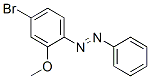 (E)-1-(4-Bromo-2-methoxyphenyl)-2-phenyldiazene CAS#: 18277-96-8