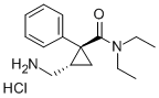 (E)-2-(Aminomethyl)-N,N-diethyl-1-phenylcyclopropanecarboxamide hydrochloride CAS#: 105310-47-2