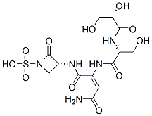 (E)-2-[N-[(2S)-2,3-Dihydroxy-1-oxopropyl]-D-serylamino]-N-[(3R)-2-oxo-1-sulfo-3-azetidinyl]-2-butenediamide CAS#: 108065-95-8