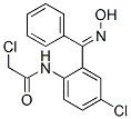 (E)-2-chloro-N-[4-chloro-2-[(hydroxyimino)phenylmethyl]phenyl]acetamide CAS#: 2888-63-3