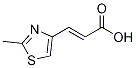 (E)-3-(2-Methylthiazol-4-yl)acrylic acid CAS#: 201142-75-8