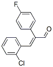 (E)-3-(2-chlorophenyl)-2-(4-fluorophenyl)propenal CAS#: 112704-51-5