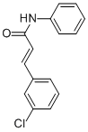 (E)-3-(3-CHLOROPHENYL)-N-PHENYLACRYLAMIDE CAS#: 14621-01-3