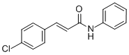 (E)-3-(4-Chlorophenyl)-N-phenylacrylamide CAS#: 101681-92-9