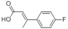 (E)-3-(4-FLUORO-PHENYL)-BUT-2-ENOIC ACID CAS#: 1201-86-1