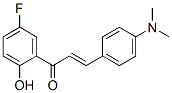 (E)-3-(4-dimethylaminophenyl)-1-(5-fluoro-2-hydroxy-phenyl)prop-2-en-1 -one CAS#: 2559-04-8