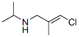 (E)-3-Chloro-N-isopropyl-2-methyl-2-propen-1-amine CAS#: 23240-44-0