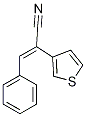 (E)-3-phenyl-2-(3-thienyl)acrylonitrile CAS#: 13781-54-9