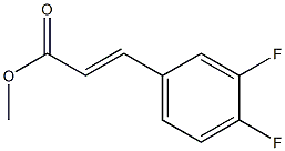 (E)-Methyl 3-(3,4-difluorophenyl)acrylate CAS#: 218430-47-8