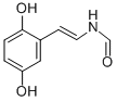 (E)-N-(2-(2,5-Dihydroxyphenyl)ethenyl)formamide CAS#: 100827-28-9