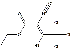 (E)-ethyl 3-aMino-4,4,4-trichloro-2-isocyanobut-2-enoate CAS#: 22071-00-7
