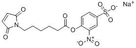 EPSILON-N-MALEIMIDOCAPROIC ACID-(2-NITRO-4-SULFO)-PHENYL ESTER SODIUM SALT CAS#: 101554-76-1